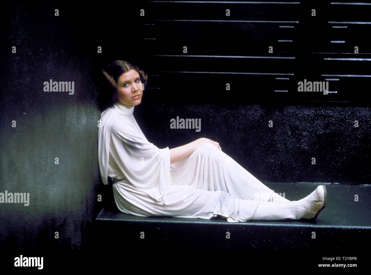 CARRIE FISHER, Star Wars: Episode IV - Eine neue Hoffnung, 1977 Stockfoto