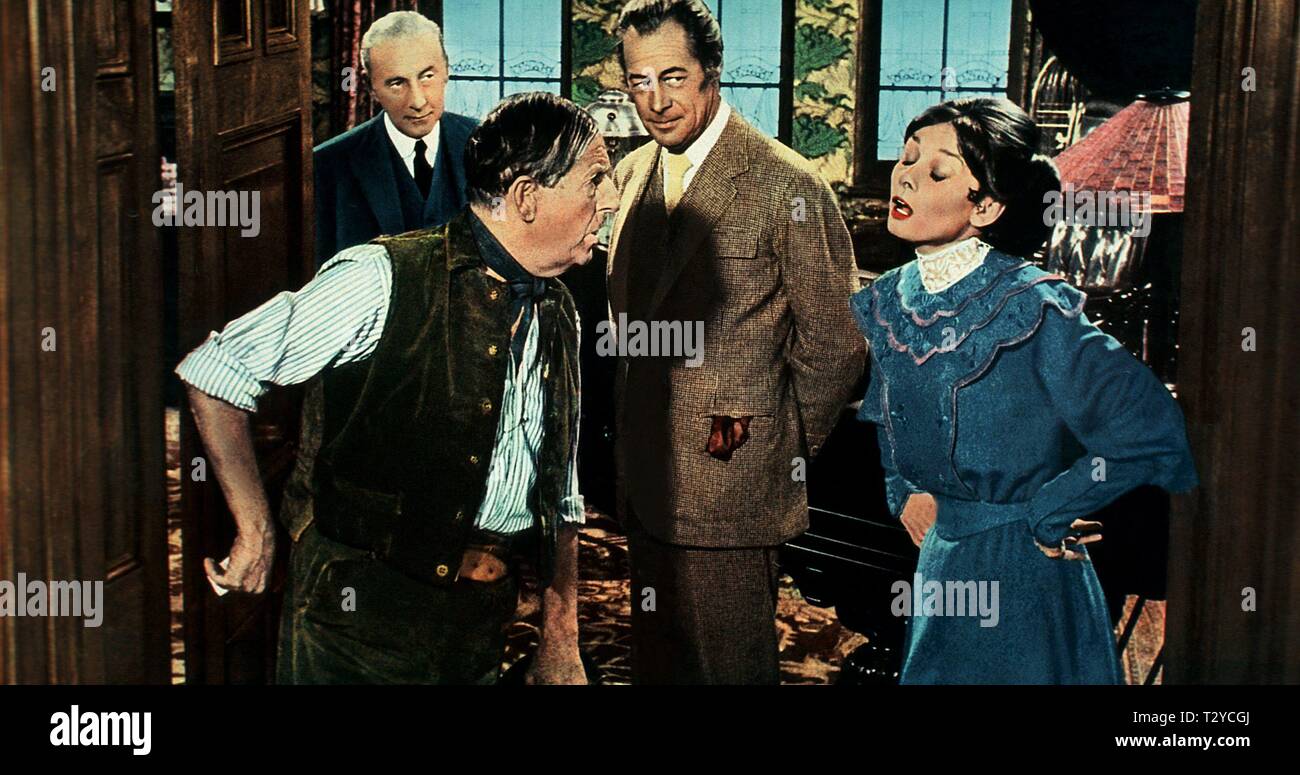 MY FAIR LADY, WILFRID HYDE - Weiß, stanley Holloway, Rex Harrison, AUDREY HEPBURN, 1964 Stockfoto