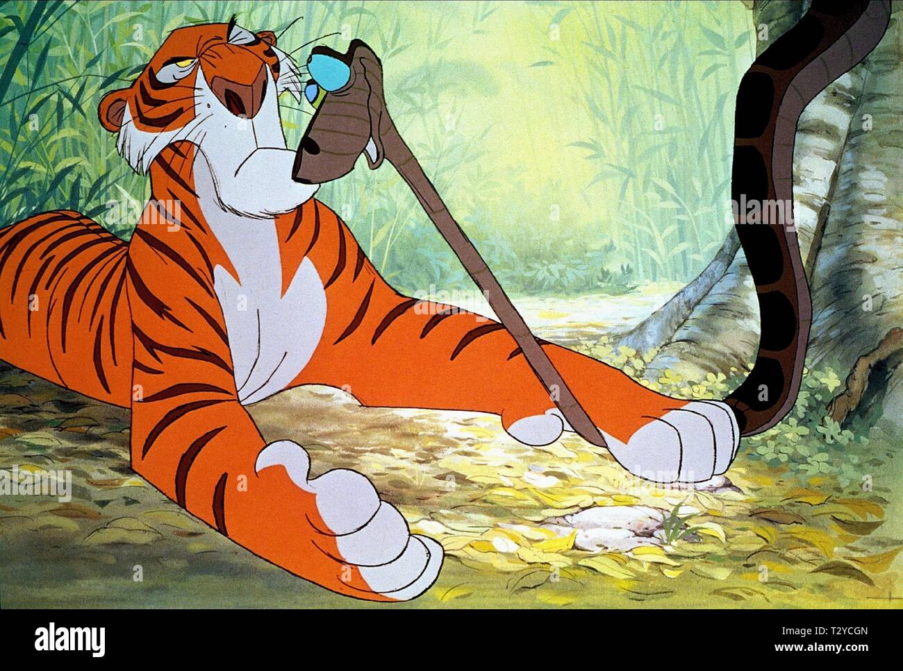 Sher Khan Kaa Die Schlange Das Dschungelbuch 1967 Stockfotografie Alamy
