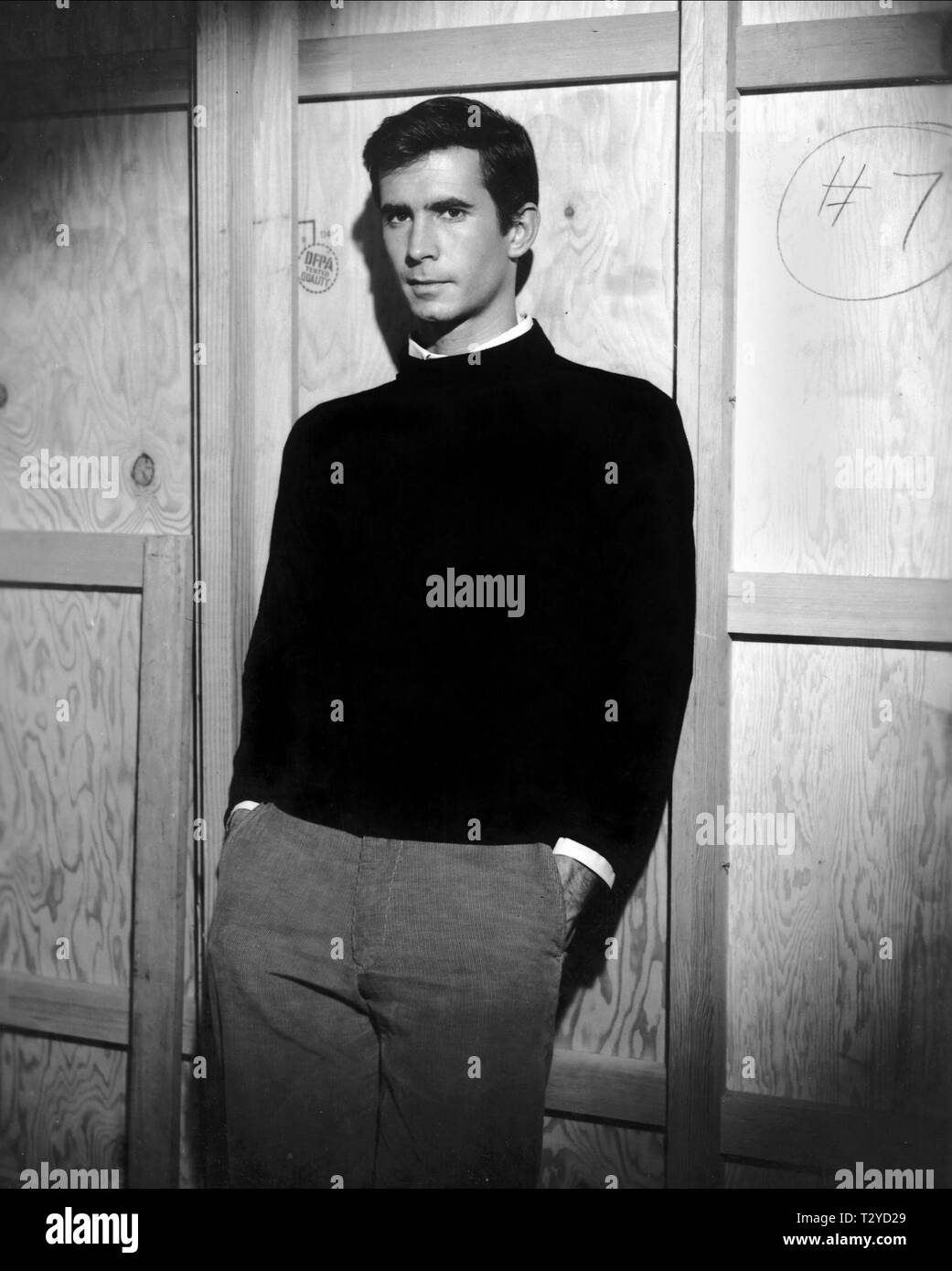 ANTHONY PERKINS, psycho, 1960 Stockfoto