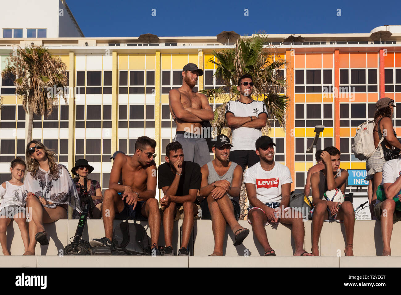 Dan Hotel, direkt am Strand von Tel Aviv, Israel Stockfoto