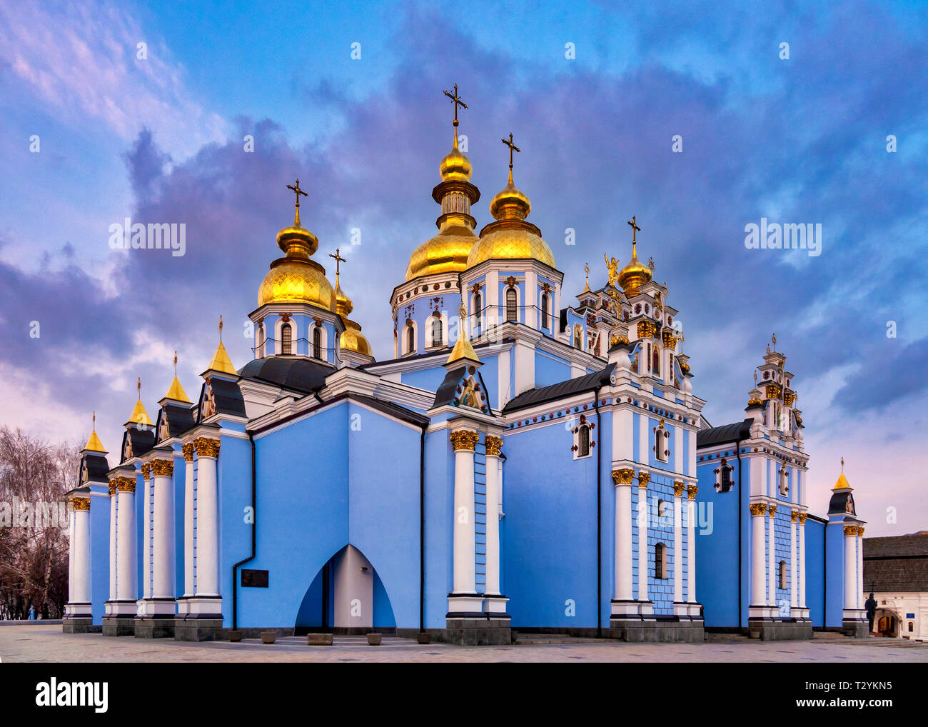 Goldenen Kuppel Kloster St. Michael, Kiew, Ukraine Stockfoto