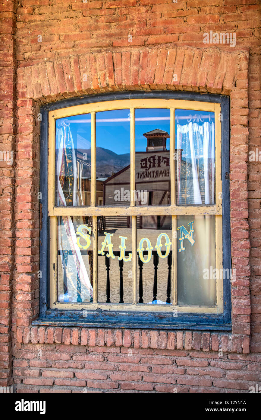 Oasys Mini Hollywood wild west Theme Park, Tabernas, Almeria, Spanien Stockfoto