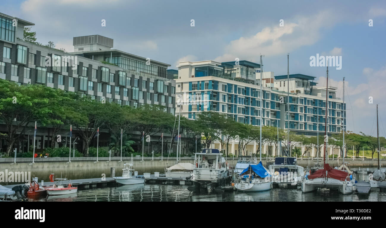 Puteri Harbour, Iskandar Puteri, Johor, Malaysia Stockfoto