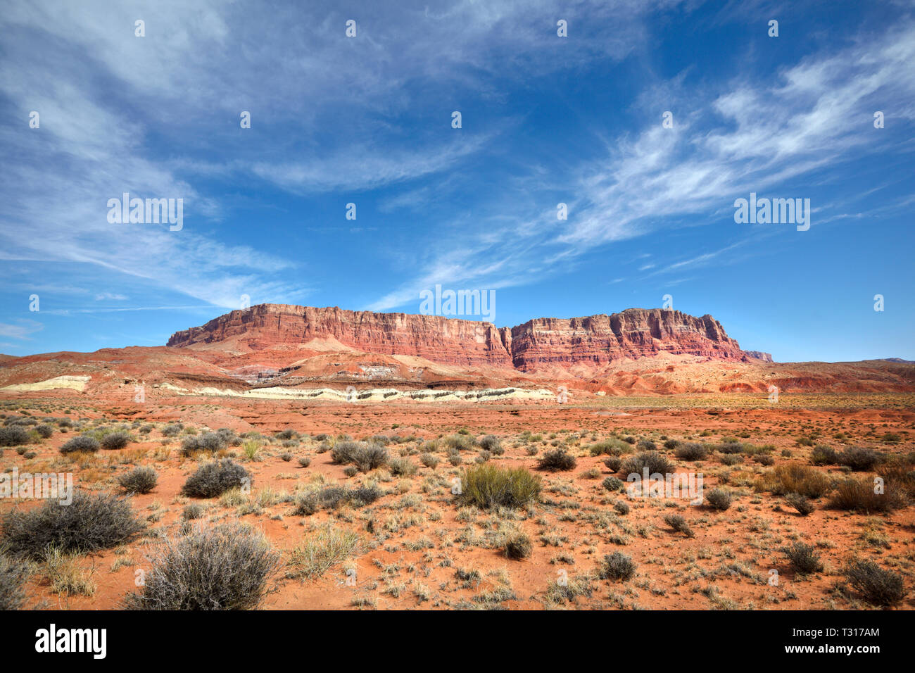 Vermilion Cliffs, Utah, USA. Stockfoto