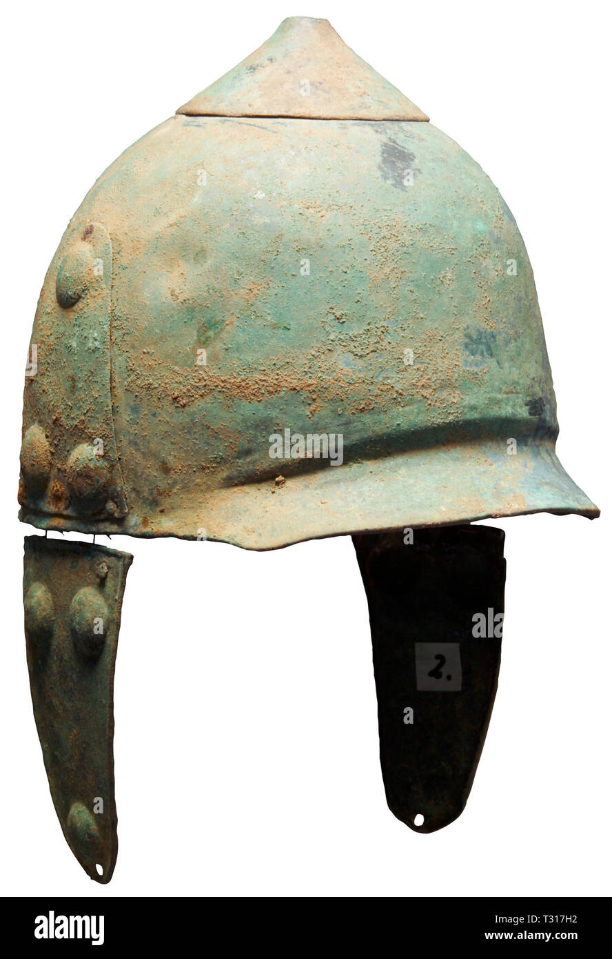 Schutzkleidung, Helme, Osten keltische Helm, 3./2. Jahrhundert v. Chr., Additional-Rights - Clearance-Info - Not-Available Stockfoto