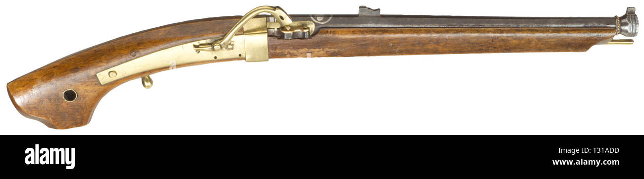 Handfeuerwaffen, Pistolen, matchlock Pistole, Japanisch, Ende des 18. Jahrhunderts, Additional-Rights - Clearance-Info - Not-Available Stockfoto