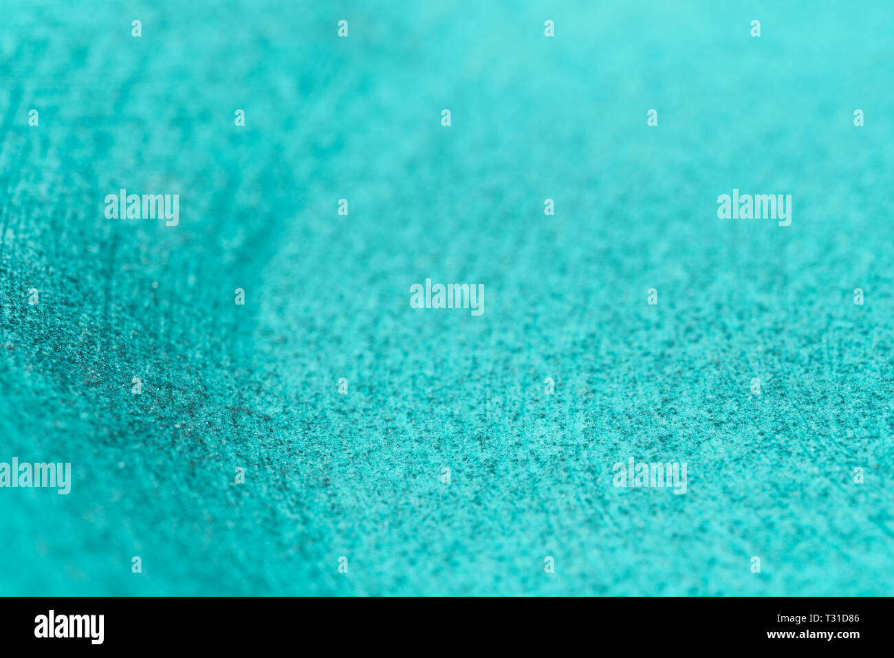 Blau hausgemachte Geschirr Teller Hintergrund Textur Makro selektiven Fokus Stockfoto