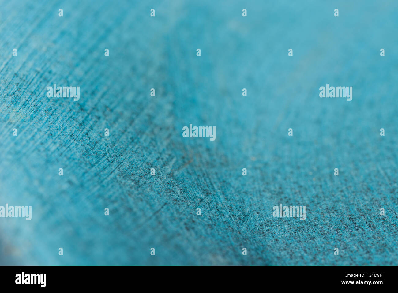 Blau hausgemachte Geschirr Teller Hintergrund Textur Makro selektiven Fokus Stockfoto