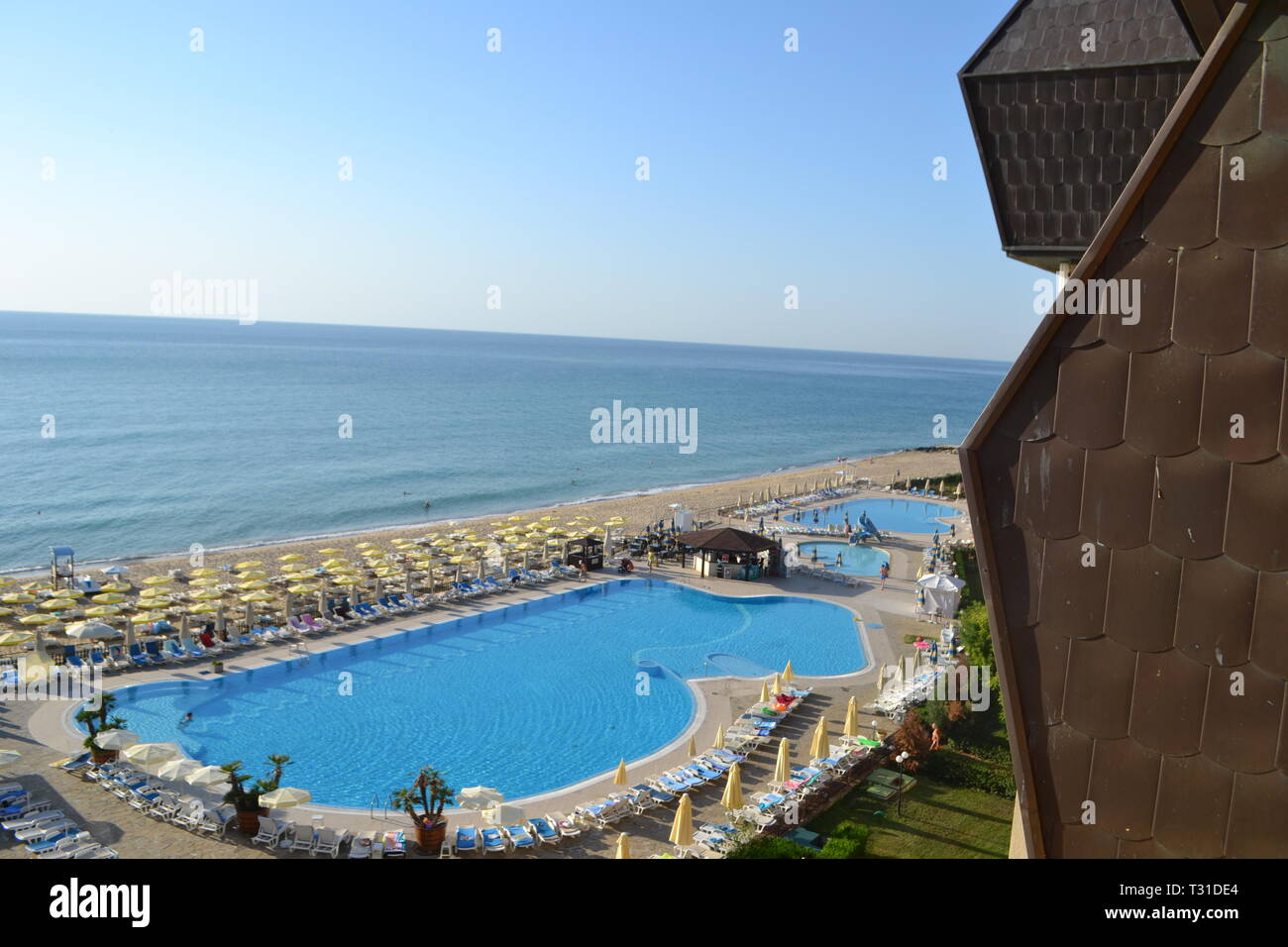 Holiday Club Riviera, Hotel, Goldstrand in der Nähe von Varna, Bulgarien Stockfoto