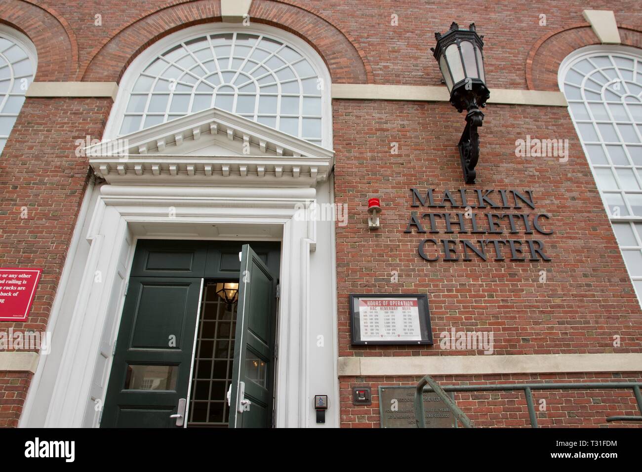 Harvard Malkin Athletic Center in Cambridge, Massachusetts, USA Stockfoto