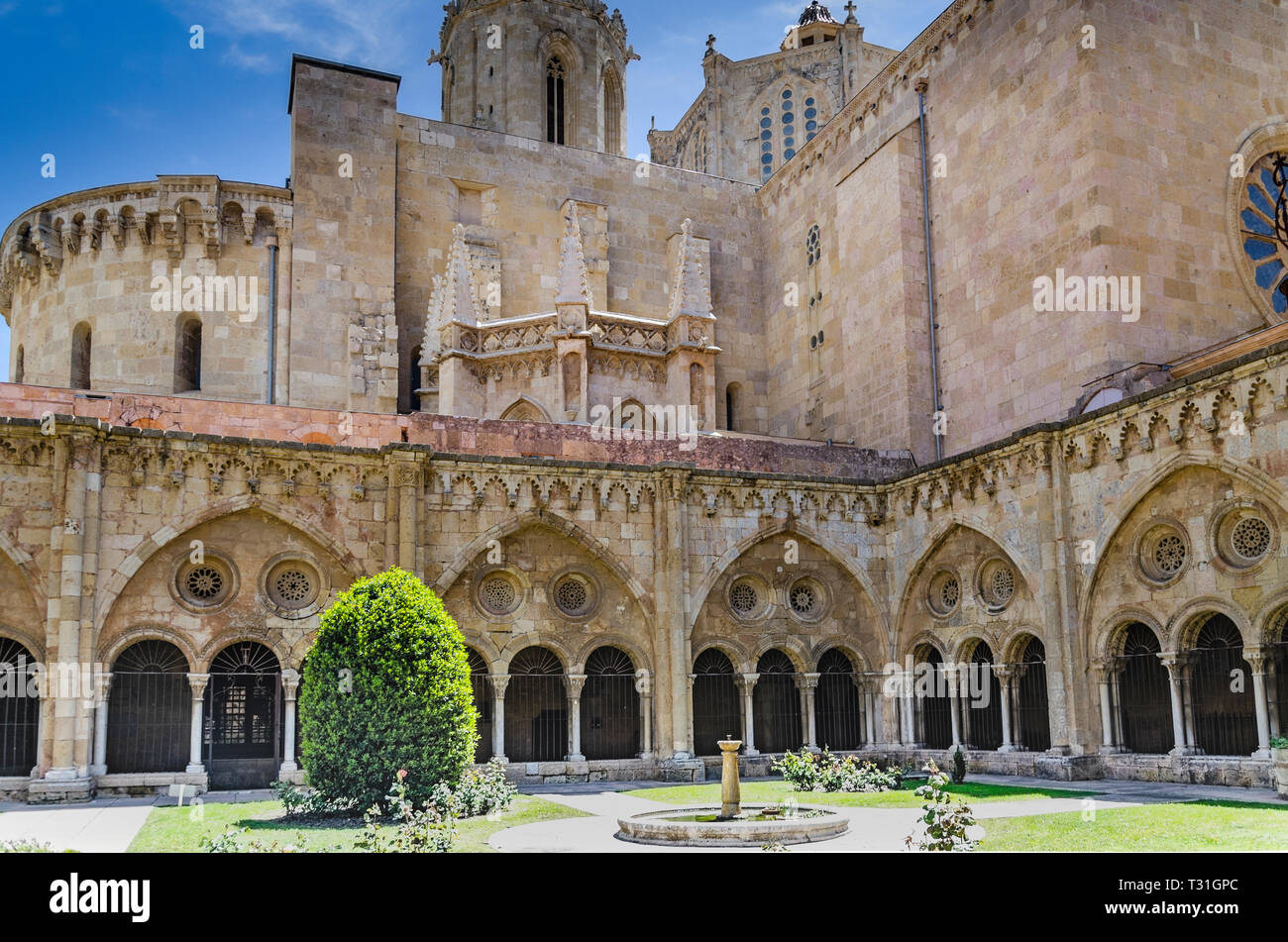 Kreuzgang der Kathedrale Santa Schlüssel in der Stadt Tarragona