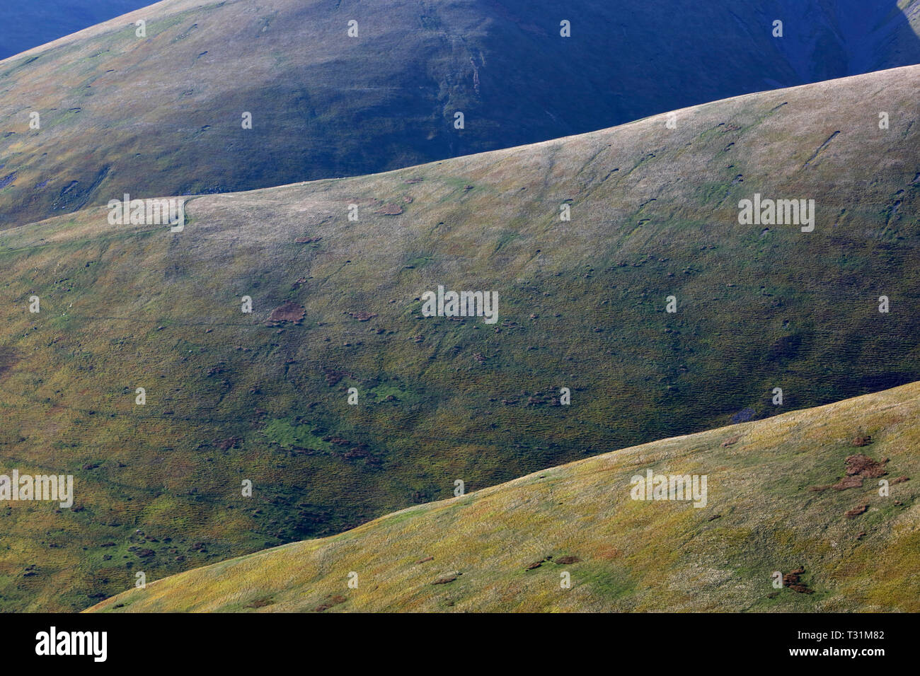 Brent fiel auf die howgill Fells, Cumbria, England, Großbritannien Stockfoto