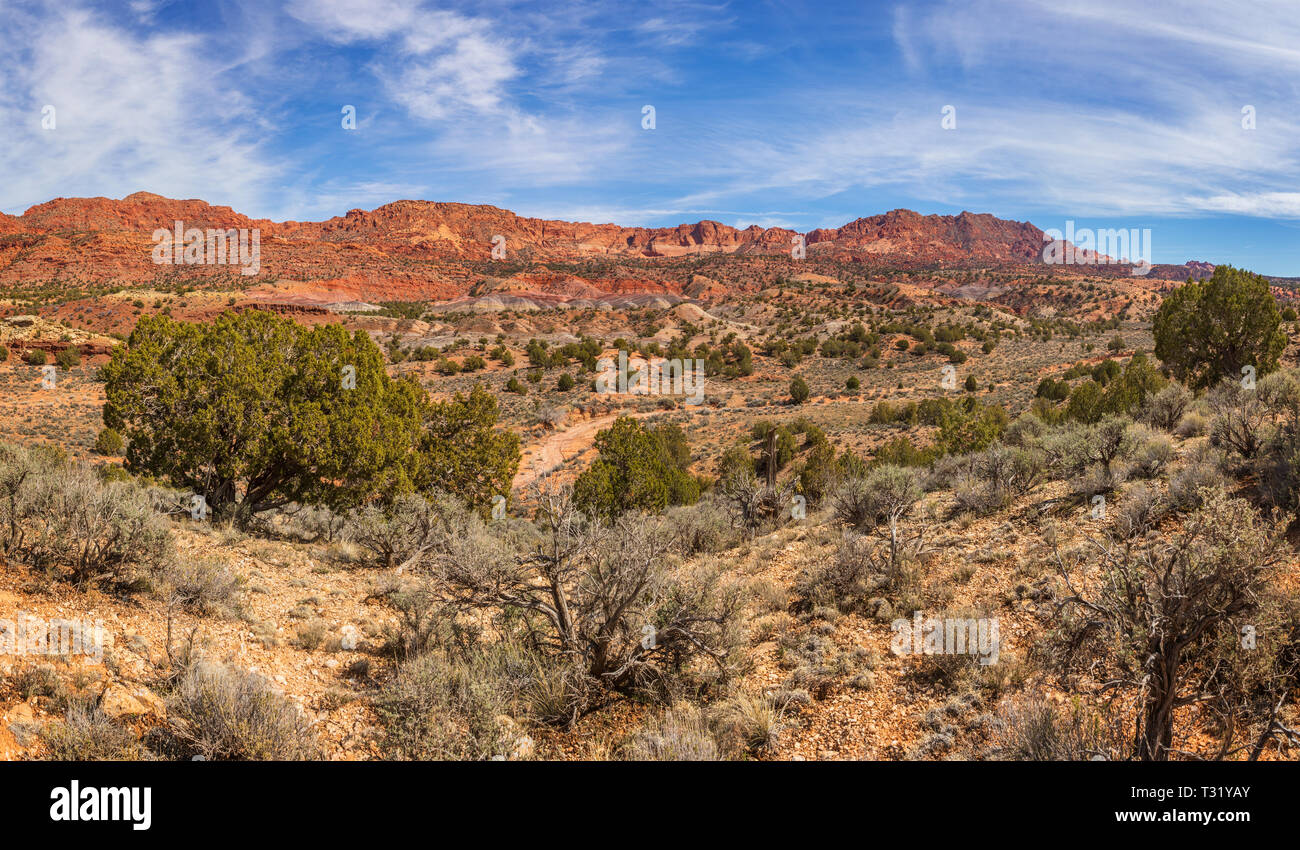 Bunte Canyon im Südwesten USA Arizona und Utah. Stockfoto