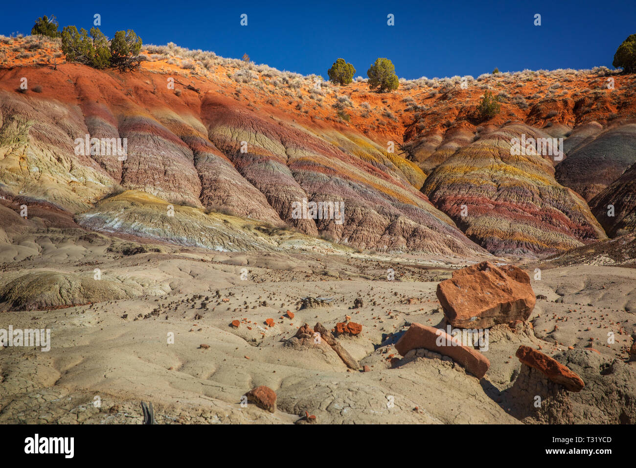 Bunte Canyon im Südwesten USA Arizona und Utah. Stockfoto