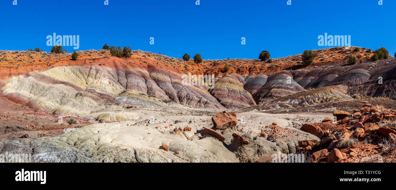 Bunte Canyon im Südwesten USA Arizona und Utah. Stockfoto