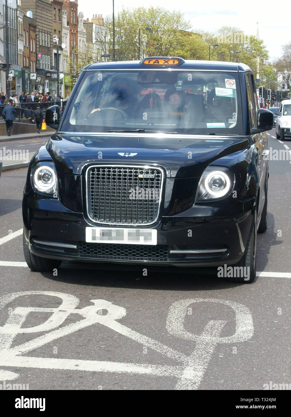 TX elektrische London Taxi von London Electric Vehicle Company (LEVC) Stockfoto