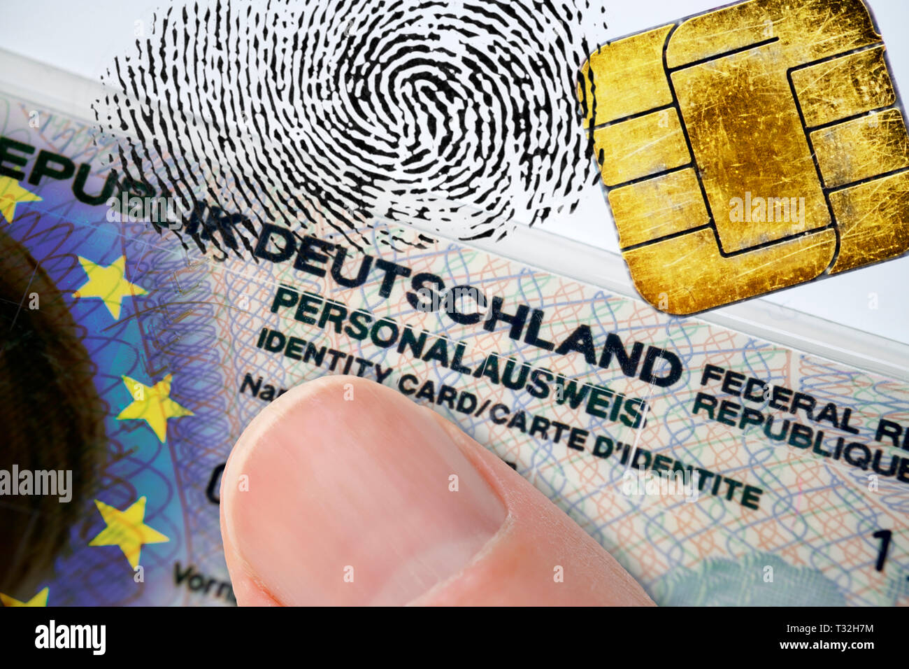 Personalausweis, fingerabdruck -Fotos und -Bildmaterial in hoher Auflösung – Alamy