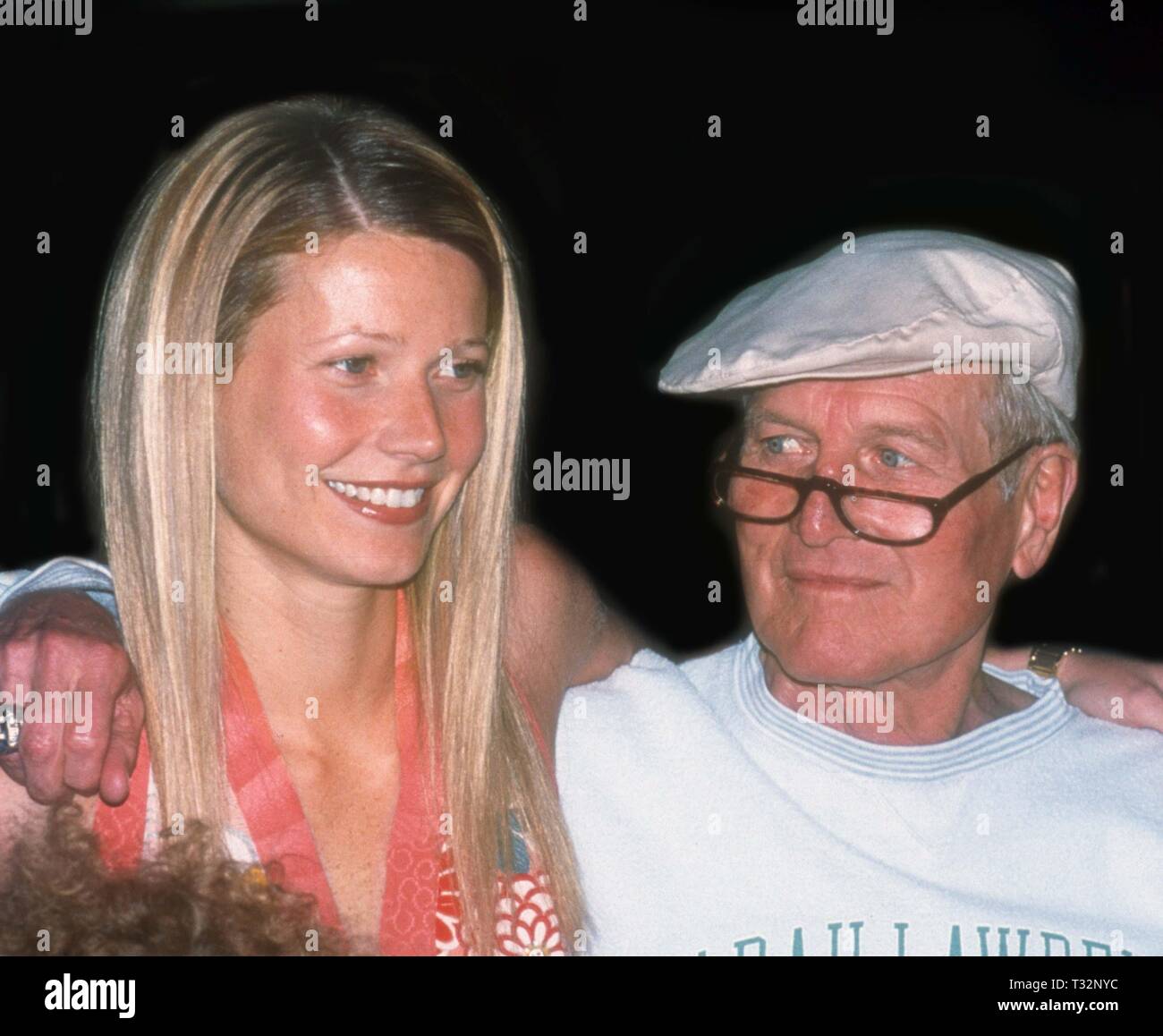 Gwyneth Paltrow und Paul Newman 2000 Die Große Show an der Copa Foto von John Barrett/PHOTOlink Stockfoto
