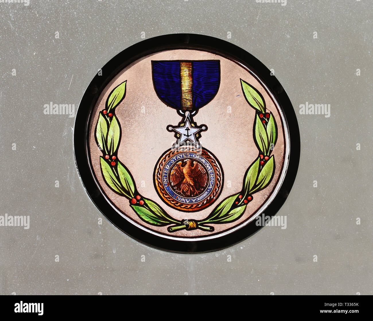 U.S. Navy Distinguished Service Medal Stockfoto