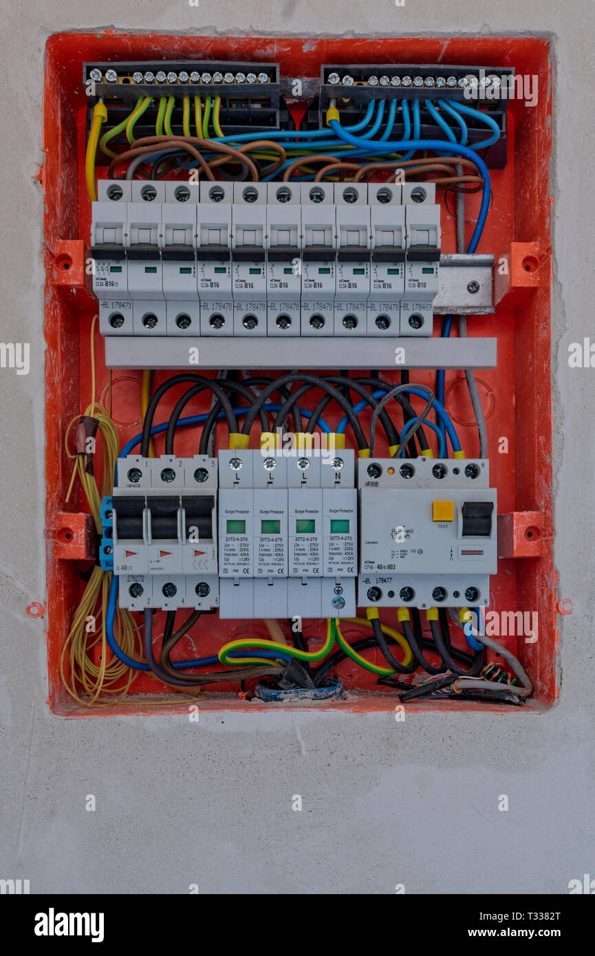 Elektrik sicherungskasten -Fotos und -Bildmaterial in hoher Auflösung –  Alamy