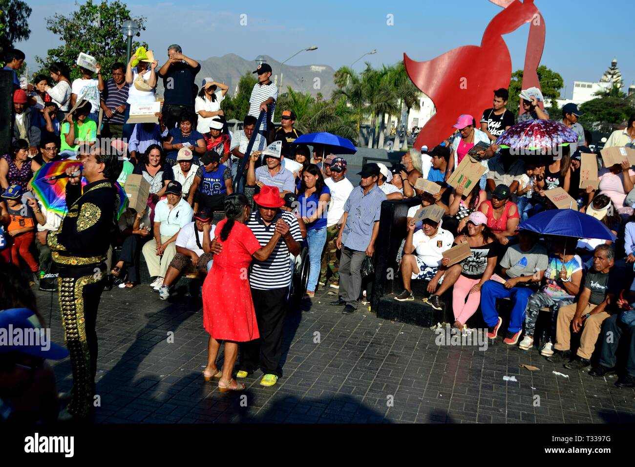 Show in Lima in Lima. Abteilung von Lima Peru Stockfoto