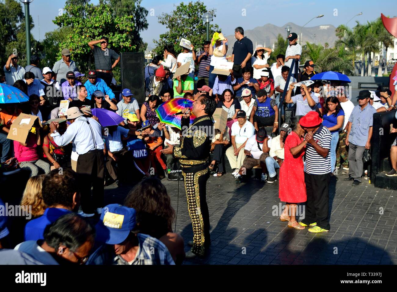 Show in Lima in Lima. Abteilung von Lima Peru Stockfoto