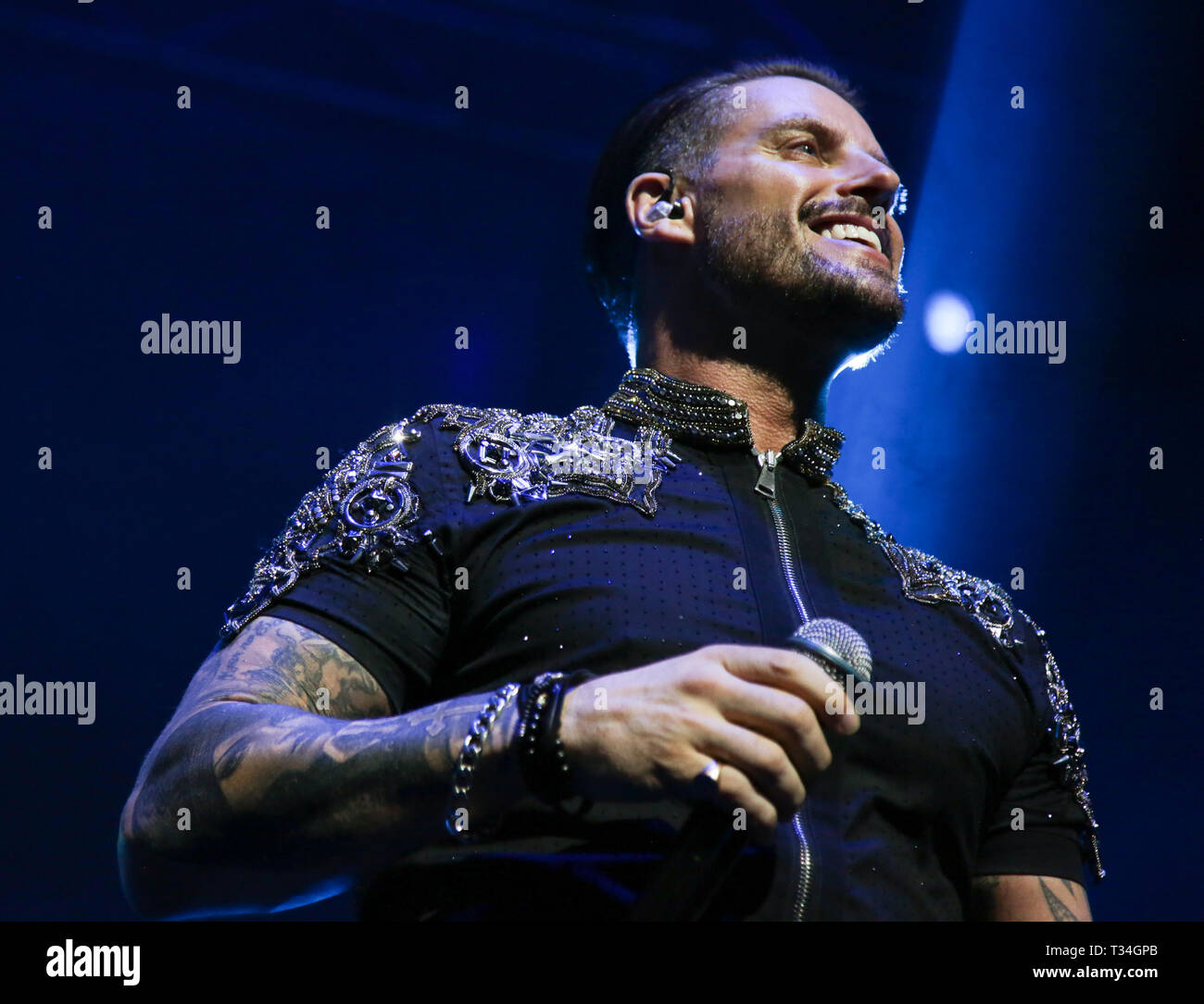 Keith Duffy gesehen Beim ICC in Sydney während der boyzone's Danke & gute Nacht Farewell Tour. Stockfoto