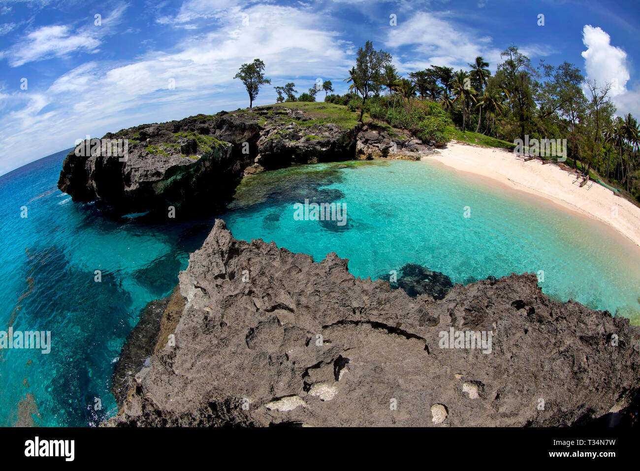 Tropische Landschaft, Sumba, East Nusa Tenggara, Indonesien Stockfoto