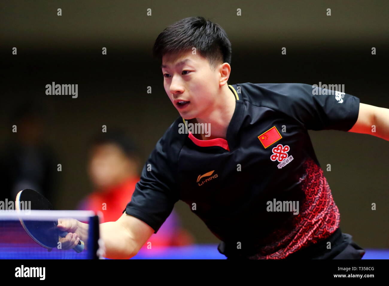 Ma Long Chn 5 April 2019 Tischtennis 32 Lion Ittf Attu Cup Yokohama 2019 Herren Einzel 1 Stufe An Der Yokohama Kulturellen Gymnasium Kanagawa Japan Foto Von Naoki Nishimura Lba Sport Stockfotografie Alamy