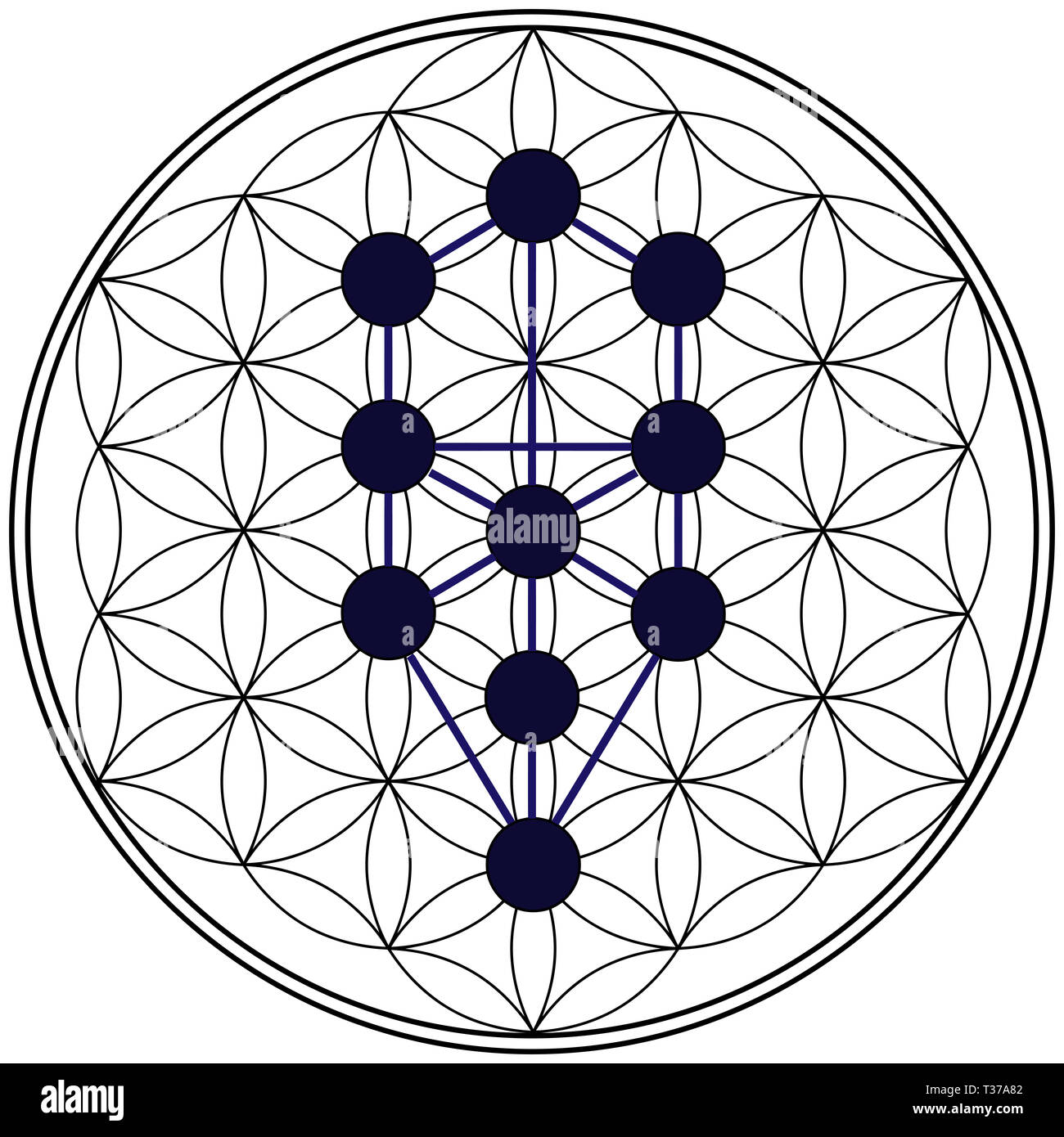 Kabbalah tree of life Fotos und Bildmaterial in hoher Auflösung Alamy