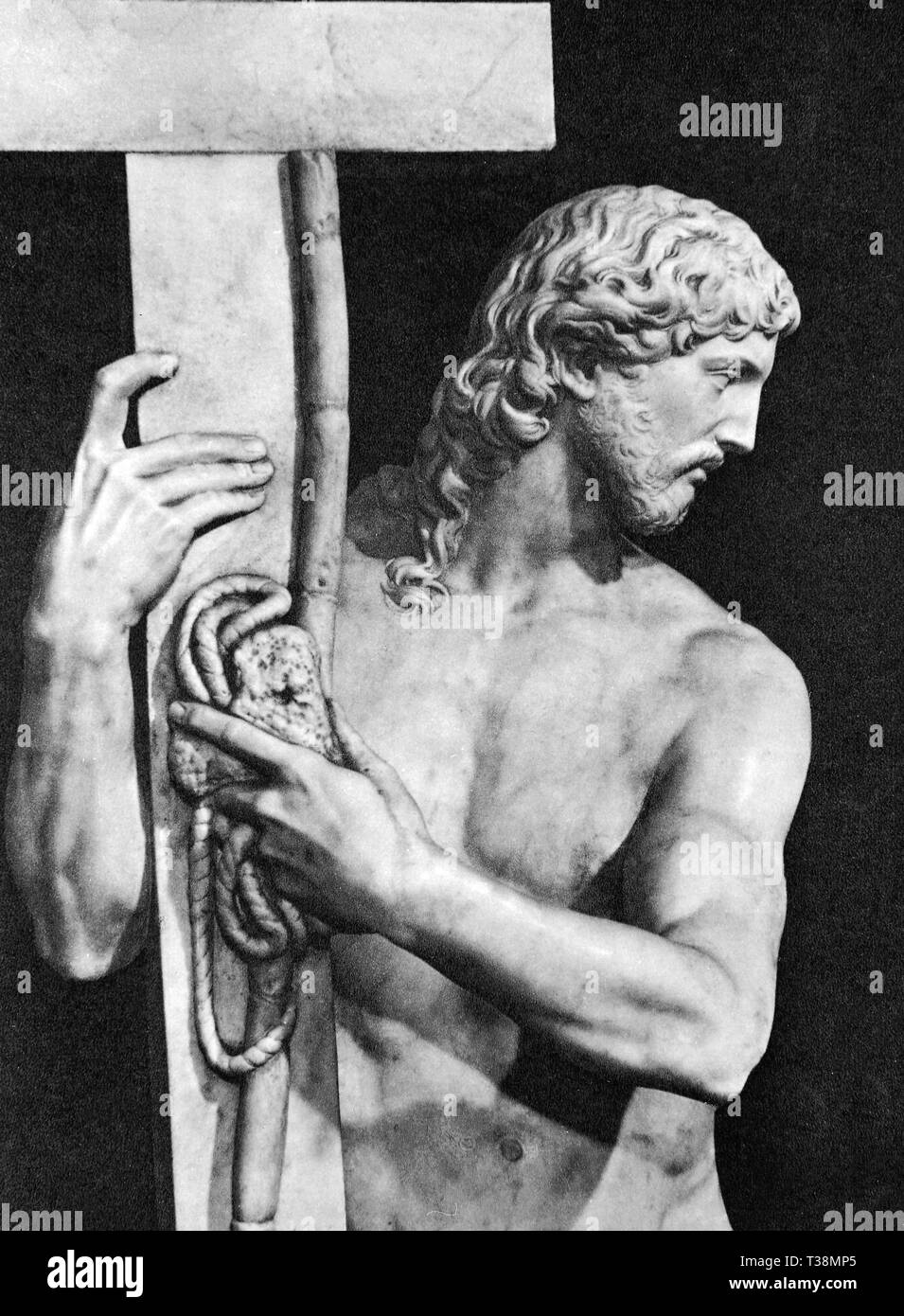 CRISTO RESUCITADO DE LA CATEDRAL DE SIENA. Lage: Biblioteca Nacional - coleccion. MADRID. Spanien. Stockfoto