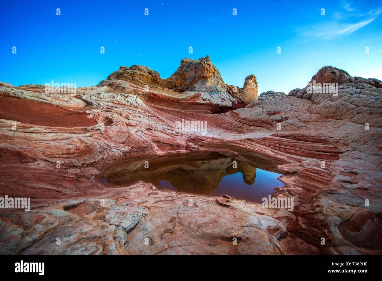 White Pocket im Vermillion Cliffs National Monument, Arizona, USA Stockfoto