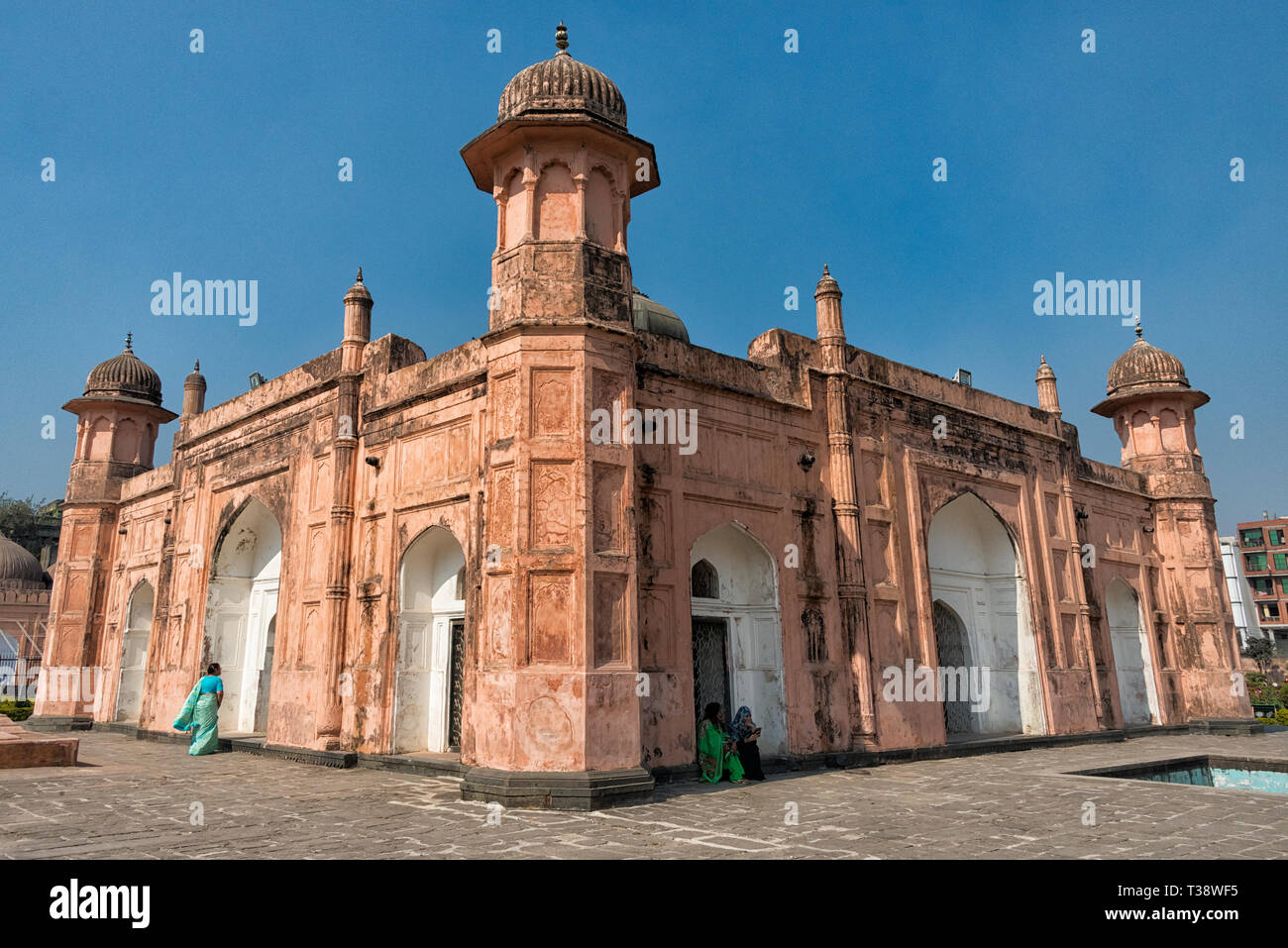 Kella Lalbagh (lalbagh Fort) mit dem Grab von Bibi Pari, Dhaka, Bangladesch Stockfoto