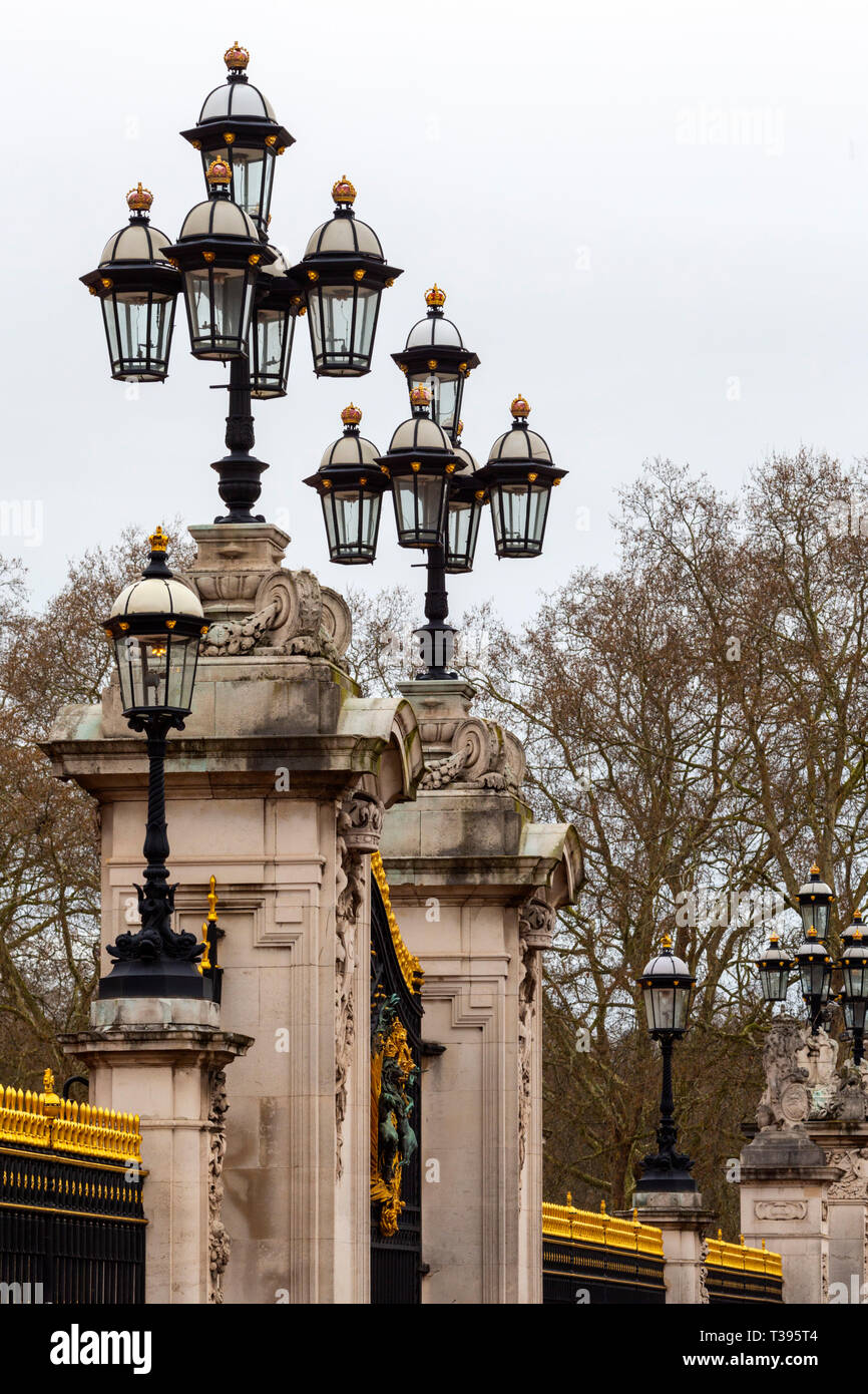 Buckingham Palace, die Mall, London, Samstag, 23. März 2019. Foto: David Rowland/One-Image.com Stockfoto