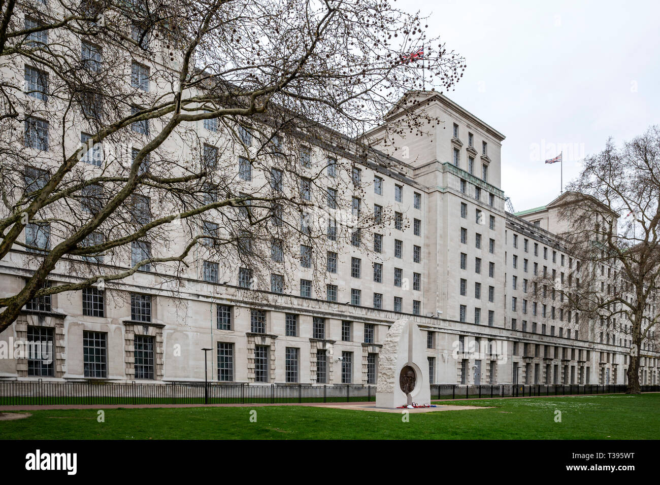 Bundesministerium der Verteidigung Gebäude, London, Samstag, 23. März 2019. Foto: David Rowland/One-Image.com Stockfoto