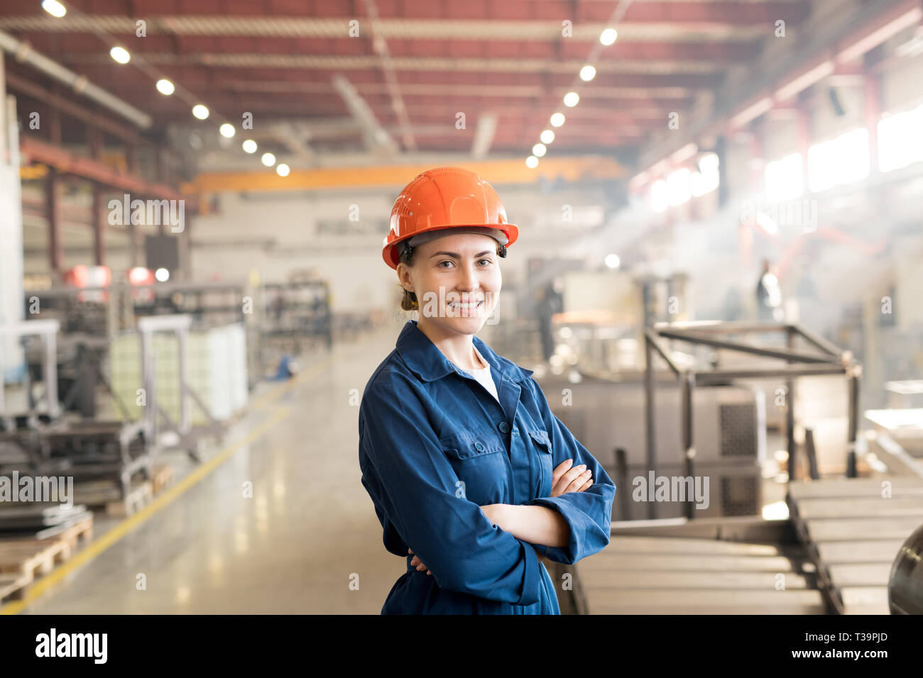 Ingenieurin Stockfoto