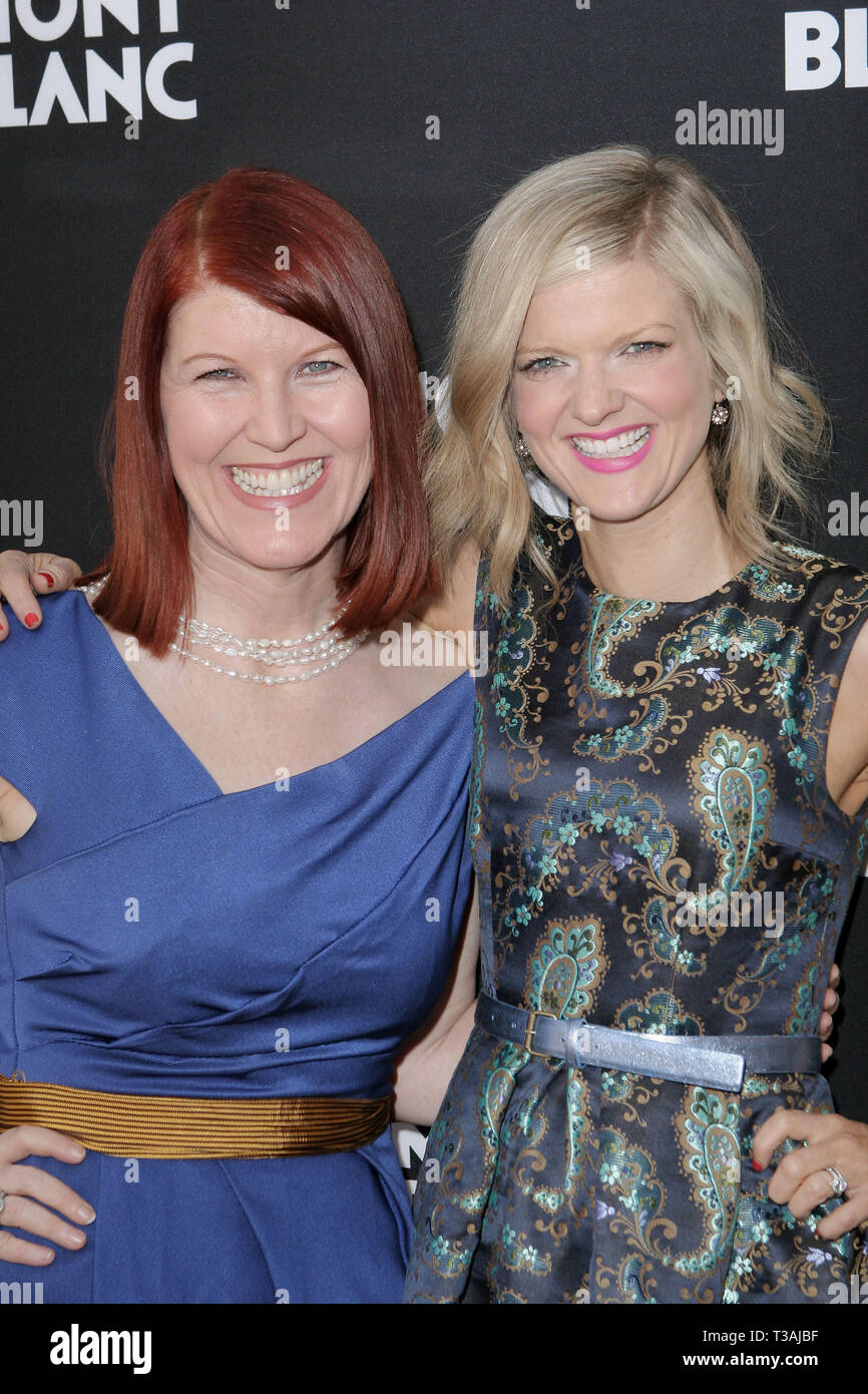 Kate Flannery, Arden Myrin 105 am Montblanc vor Oscars Partei bei der Ankunft im Bel Air Hotel in Los Angeles. Kate Flannery, Arden Myrin 105 Veranstaltung in Hollywood Leben - Kalifornien, Red Carpet Event, USA, Filmindustrie, Prominente, Fotografie, Bestof, Kunst, Kultur und Unterhaltung, Topix prominente Mode, Besten, Hollywood Leben, Event in Hollywood Leben - Kalifornien, Roter Teppich und backstage, Film Stars, TV Stars, Musik, Promis, Topix, Akteure aus dem gleichen Film, Cast und co Star zusammen. Anfrage tsuni@Gamma-USA.com, Kredit Tsuni/USA, 2012-Gruppe, TV und Film Cast Stockfoto