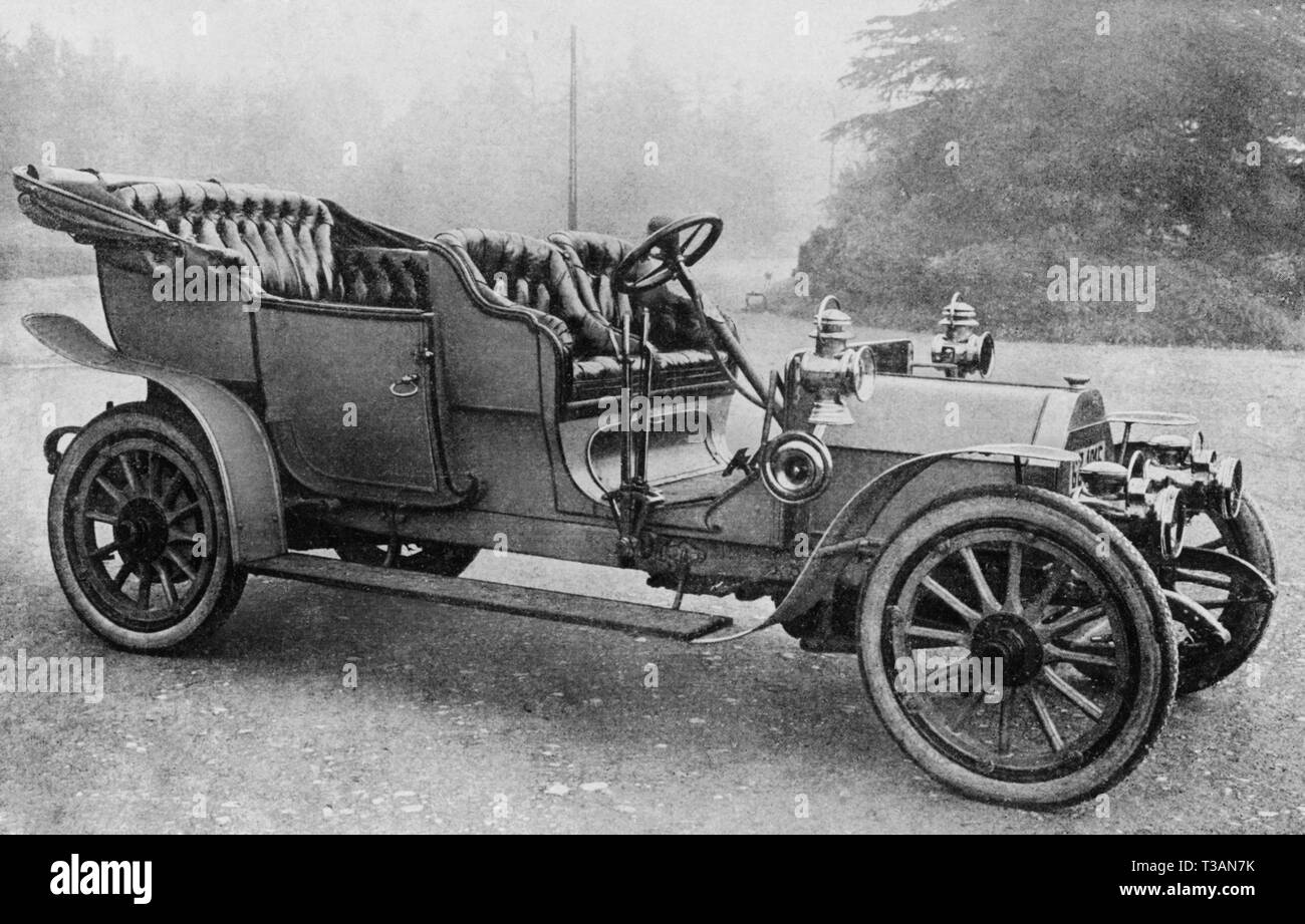 Lancia alfa 12 HP Doppelzimmer paheton, 1907-1909 Stockfoto