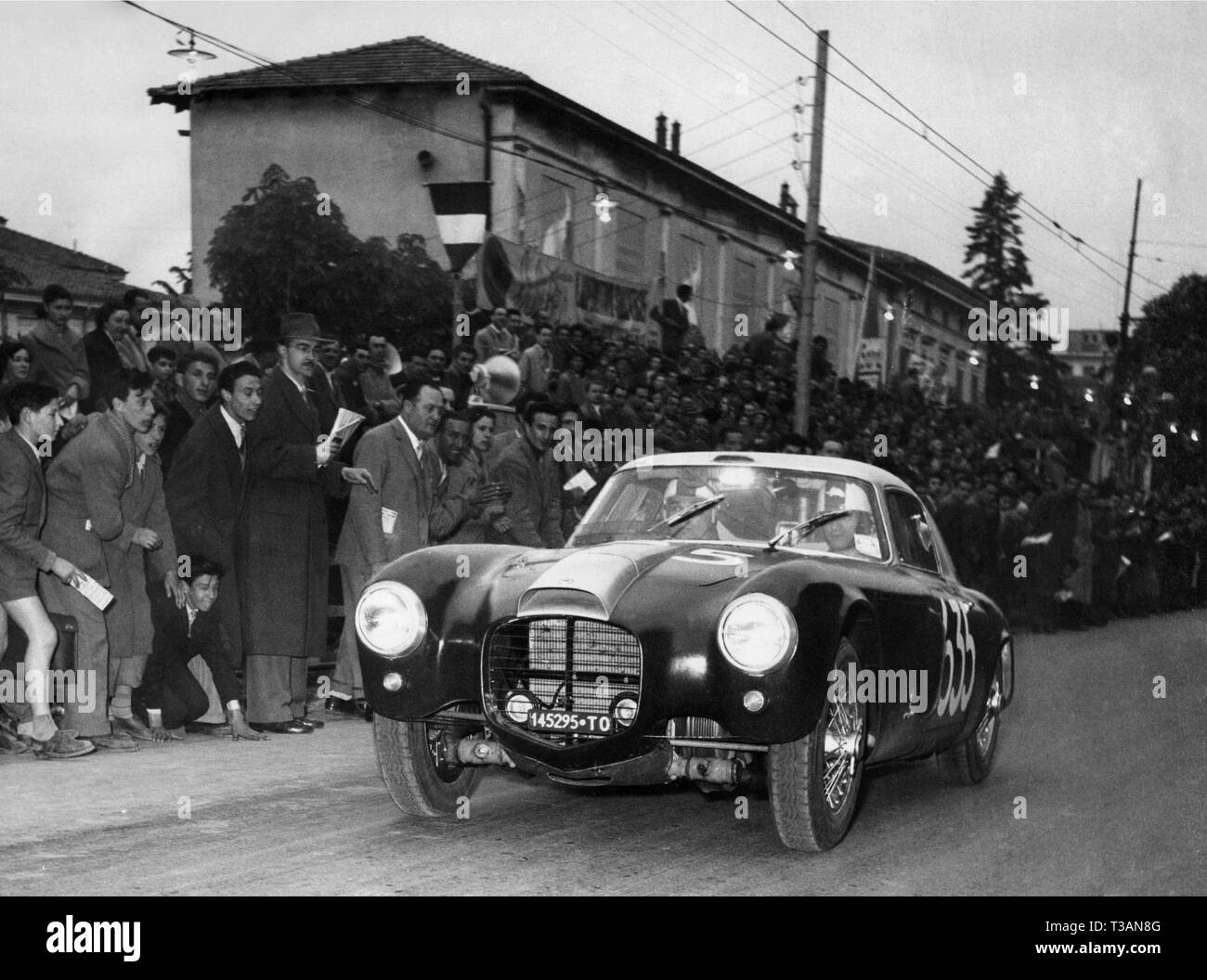 Mille Miglia motor racing, 1953 Stockfoto