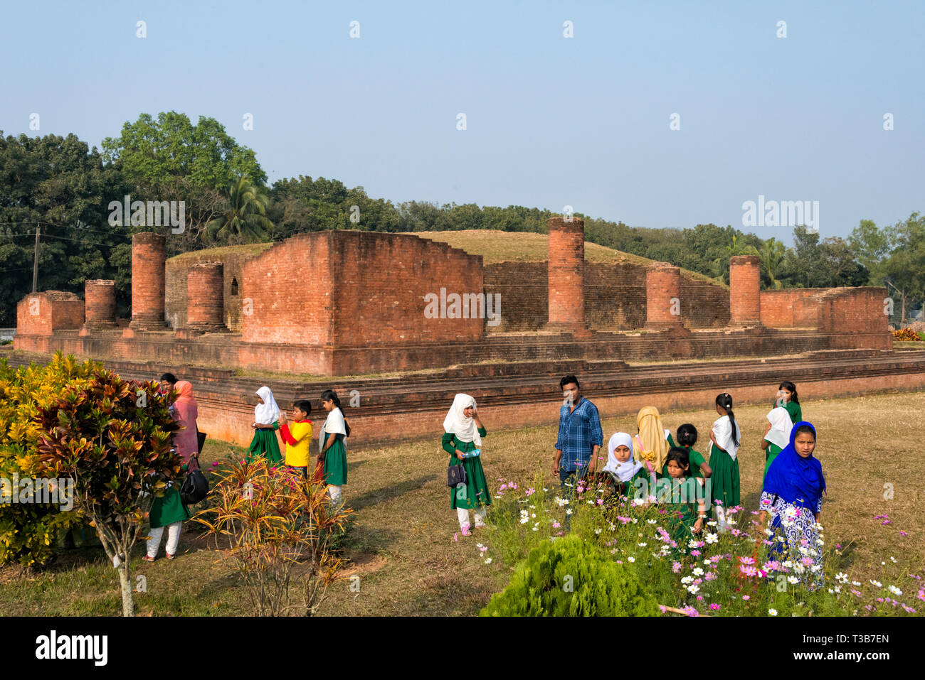 Salban Vihara, Mainamati Ruinen, Comilla, Division Chittagong, Bangladesch Stockfoto