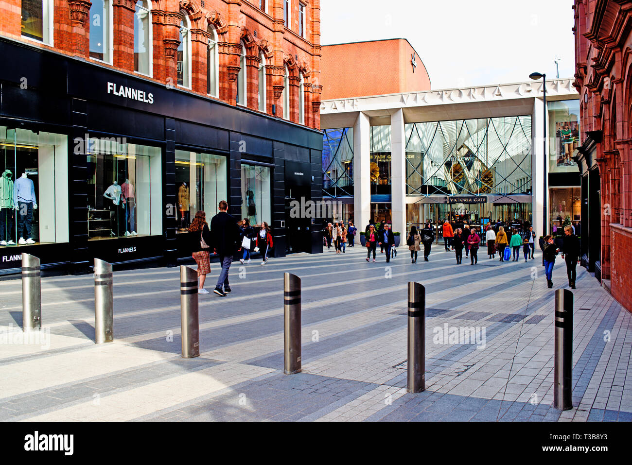 Victoria Gate Shopping Centre, Leeds, England Stockfoto
