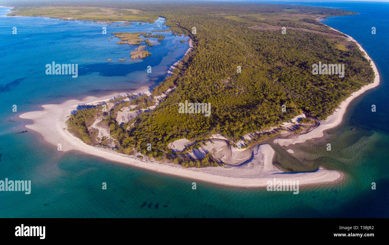 Utende Strand, Mafia Island Stockfoto