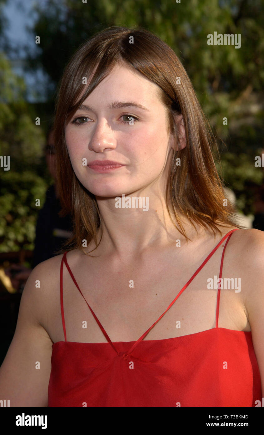 LOS ANGELES, Ca. Juli 16, 2001 Britische Schauspielerin Emily Mortimer