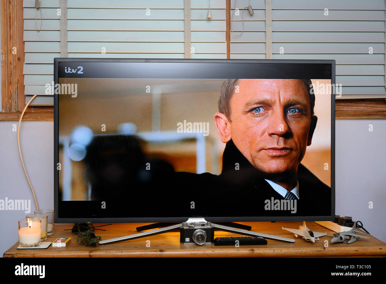 Daniel Craig als James Bond Stockfoto