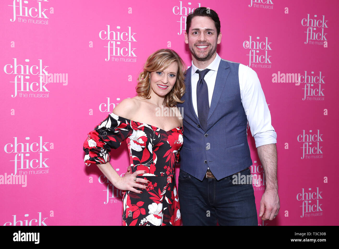 Opening Night Party für Chick Flick Die musikalische Gehalten an cnvs Partei Platz. Mit: Megan Sikora Wo: New York, New York, United States Wenn: 07 Mar 2019 Credit: Joseph Marzullo/WENN.com Stockfoto