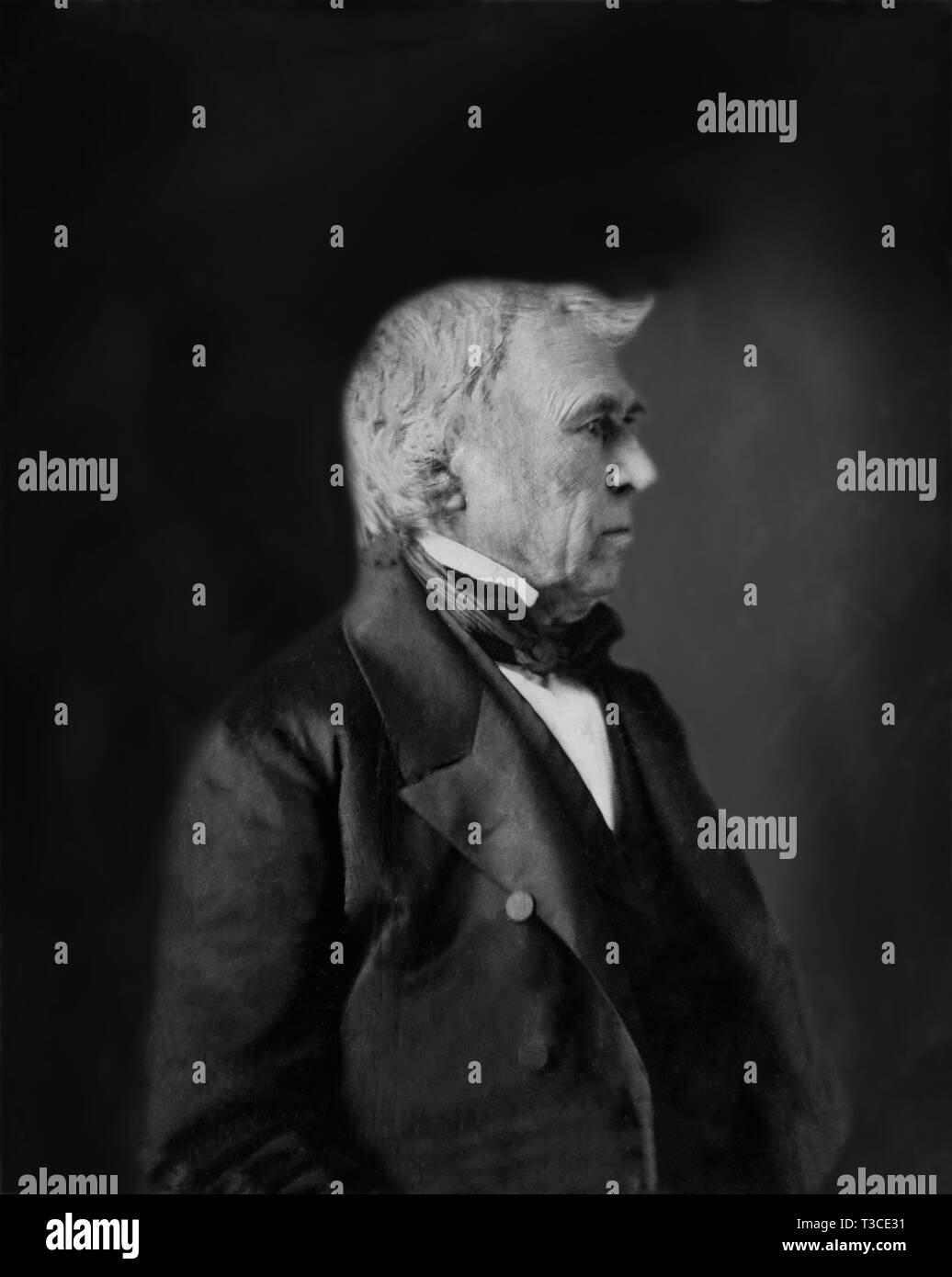Zachary Taylor (1784-41850), 12. Präsident der Vereinigten Staaten von 1849-50, Porträt, Daguerreotypie, Mathew Brady, 1849 Stockfoto