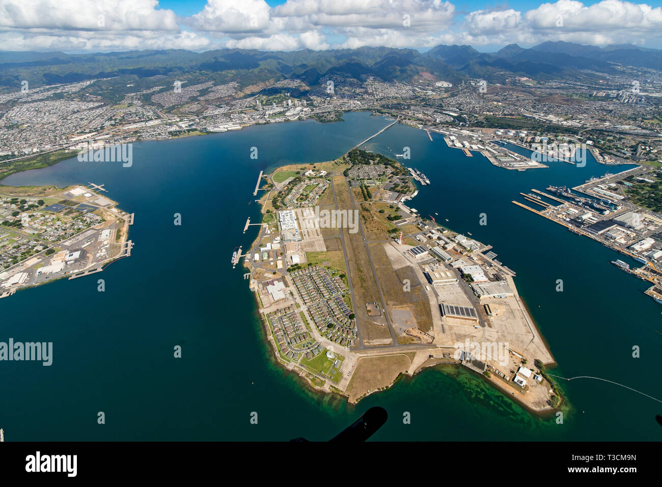 Ford Insel, Pearl Harbor, Honolulu, Hawaii Stockfoto