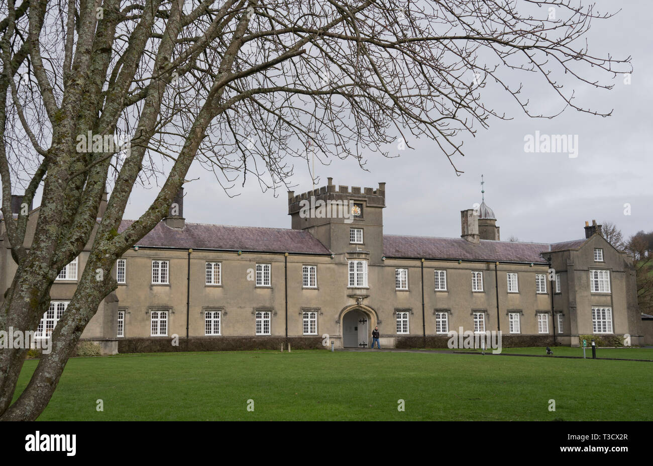 Die Trinity Saint David Campus der Universität von Wales in Lampeter, Wales, Großbritannien Stockfoto