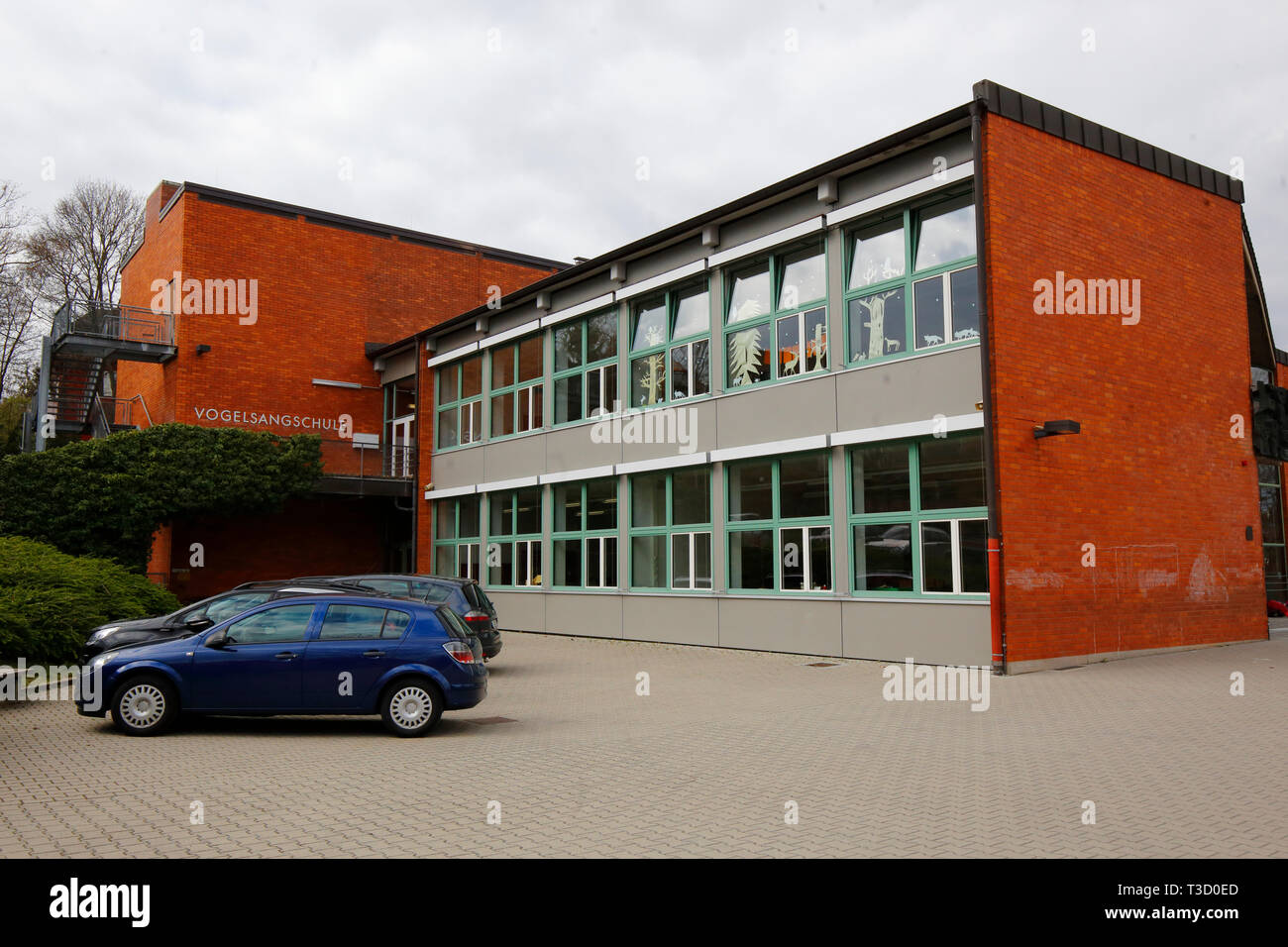 Vogelsangschule, Paulusstraße 30, Stuttgart, Deutschland Stockfoto